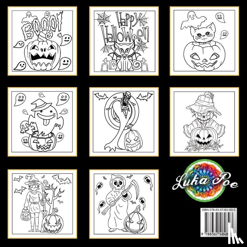 Poe, Luka - Fall O Ween Coloring Book