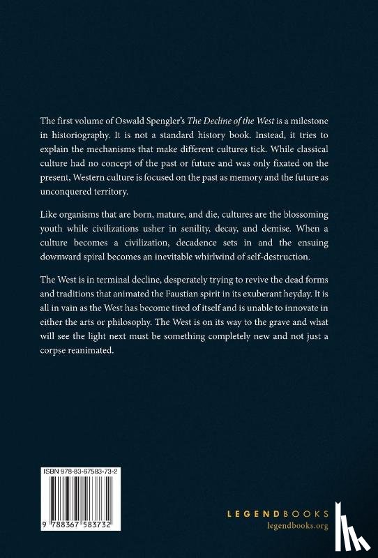 Spengler, Oswald - Spengler, O: Decline of the West