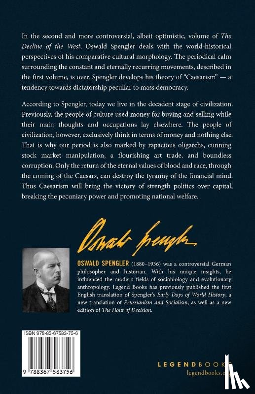 Spengler, Oswald - The Decline of the West