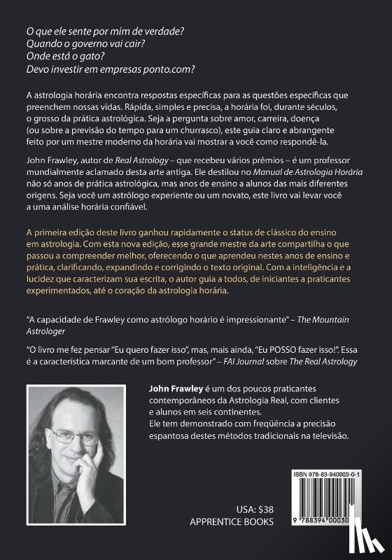 Frawley, John - Manual de Astrologia Horaria - Edicao Revista