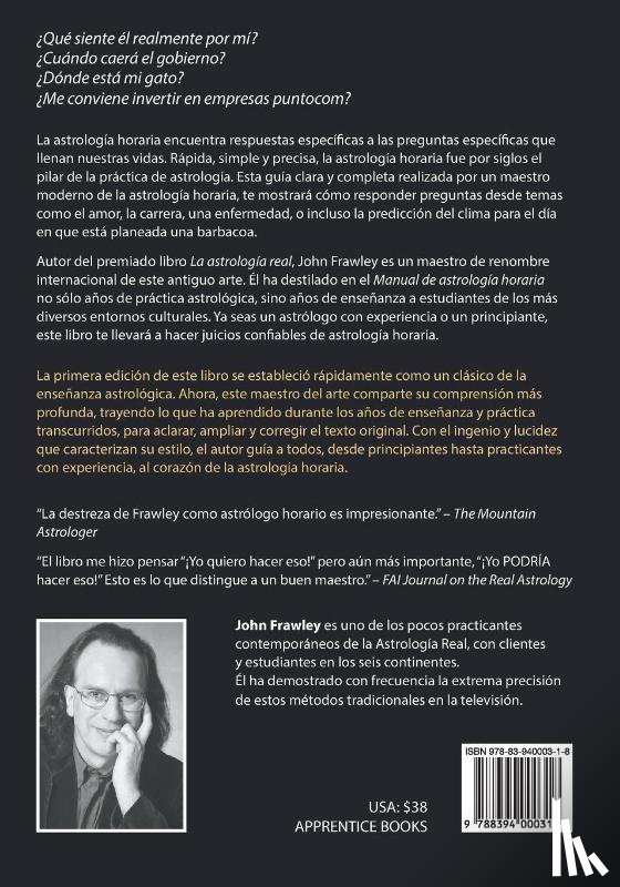 Frawley, John - Manual de Astrologia Horaria - Version Extendida