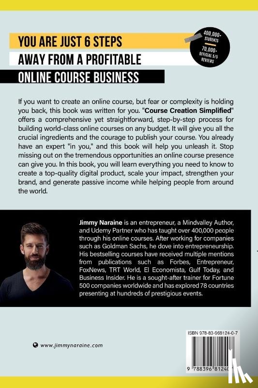 Naraine, Jimmy - Course Creation Simplified