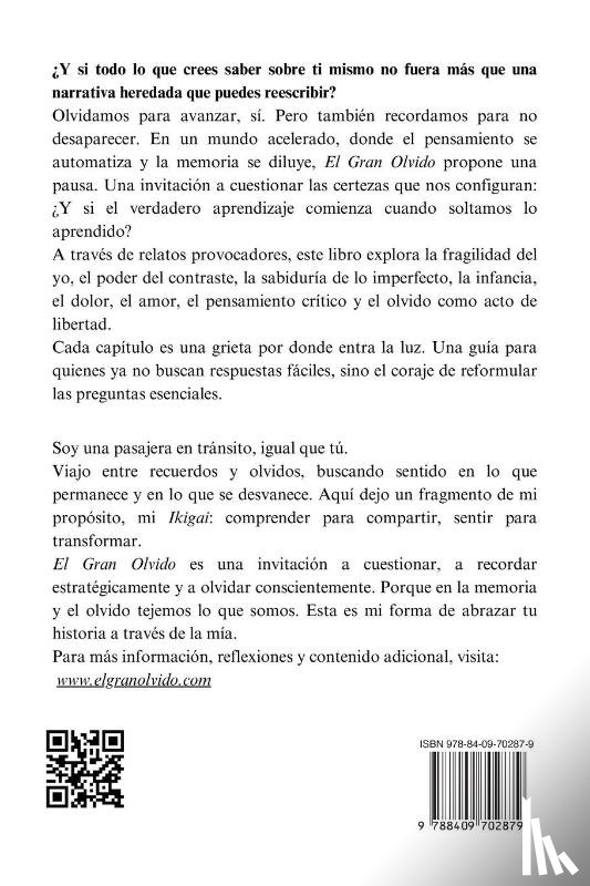 White, Ale - El Gran Olvido.Recordar y olvidar ad infinitum