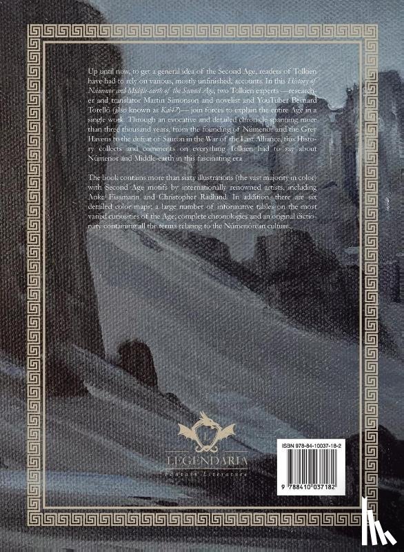 Simonson, Martin, Torelló, Bernard - History of Númenor and Middle-earth of the Second Age