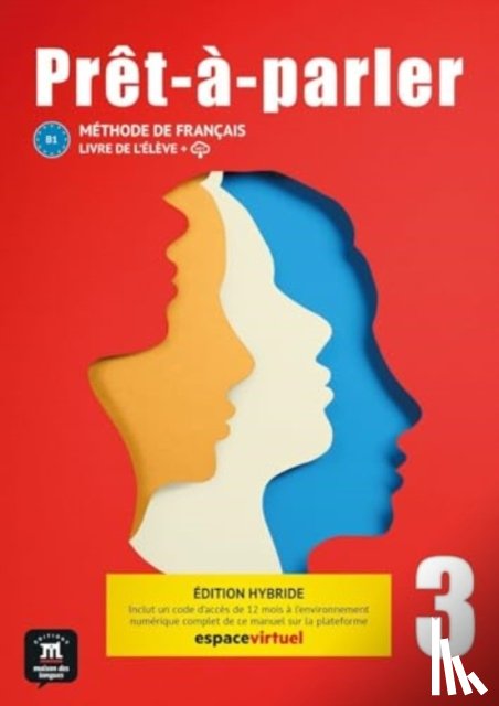 collectif - Pret-a-parler 3 Livre de leleve Ed. Hybride (B1)