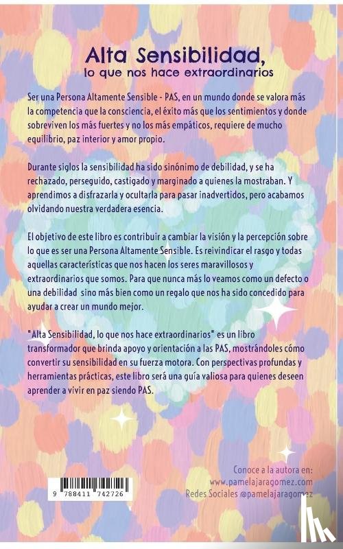 Jara Gómez, Pamela - "Alta Sensibilidad, lo que nos hace extraordinarios"