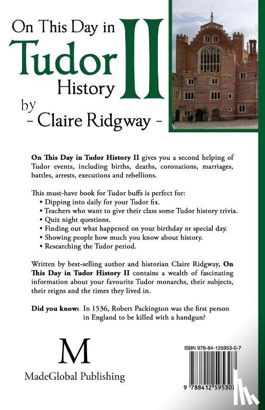 Ridgway, Claire - On This Day in Tudor History II