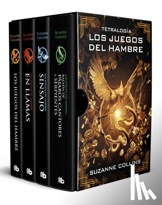 Collins, Suzanne - ESTUCHE TETRALOGÍA LOS JUEGOS DEL HAMBRE