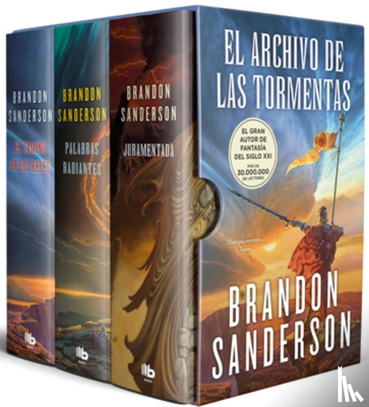 Sanderson, Brandon - Estuche Archivo de Las Tormentas / The Stormlight Archive Boxed Set: (The Way of Kings, Words of Radiance, Oathbringer)
