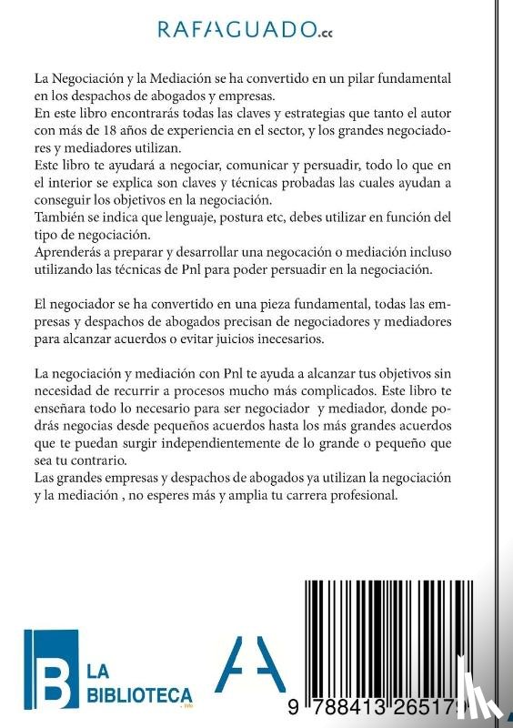 Aguado, Rafa - Las Claves de la Negociacion y Mediacion con PNL