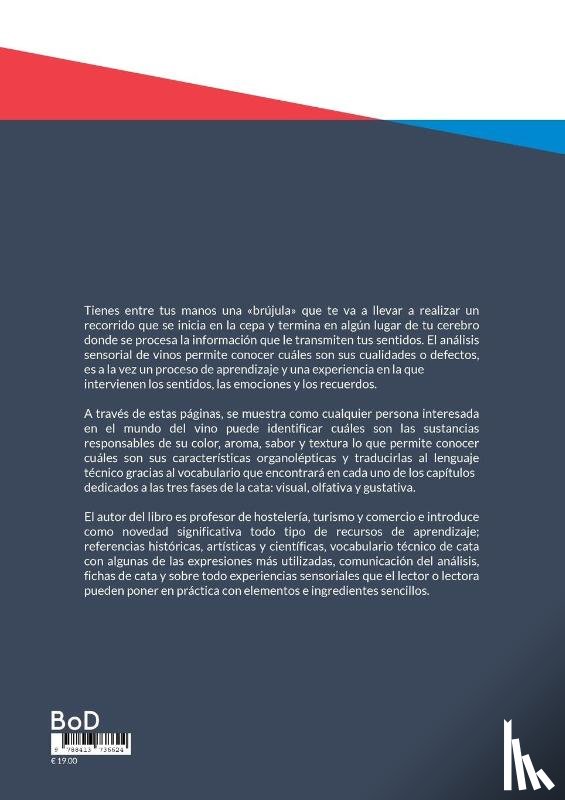 Navarro Garcia, Dionisio - Analisis sensorial de vinos