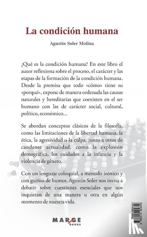Soler Molina, Agustín - La condición humana