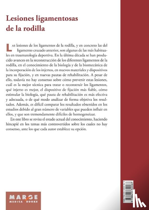 Hernández Hermoso, José Antonio, Monllau García, Juan C. - Lesiones ligamentosas de la rodilla