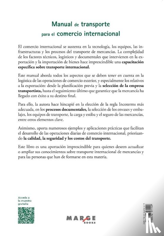 Peña Andrés, Cristina - Manual de transporte para el comercio internacional