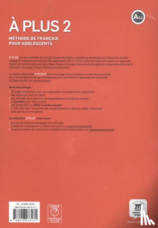  - Cahier d'exercices