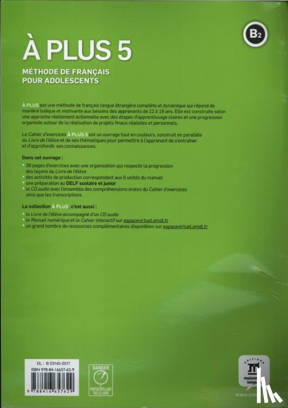  - Cahier d'exercices