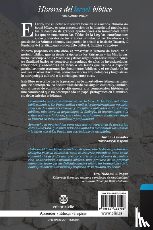Pagan, Samuel - Historia del Israel Biblico