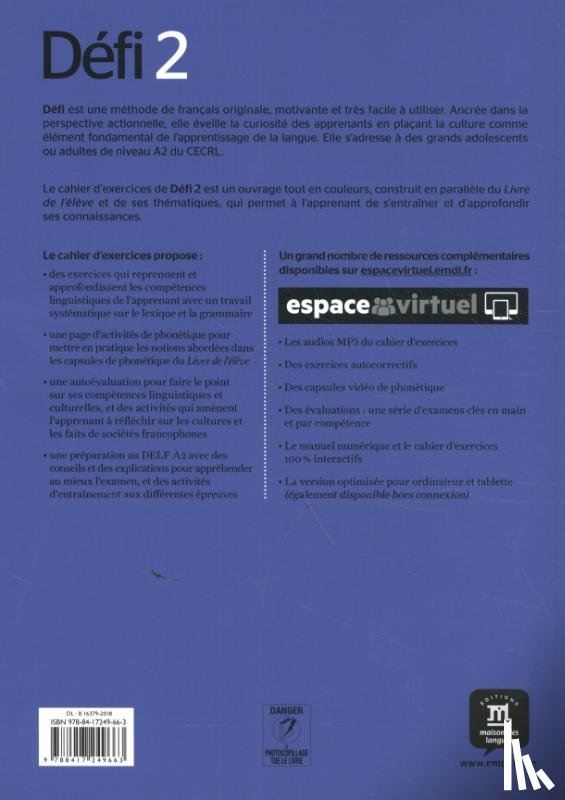  - Cahier d'exercices