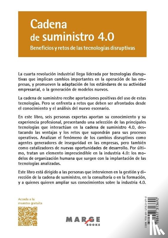 Tundidor Díaz, Alberto, Hernández Ramos, Eva María, Peña Andrés, Cristina - Cadena de suministro 4.0