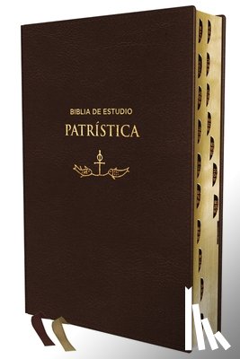 de Rus, José María - Rvr, Biblia de Estudio Patrística, Leathersoft, Marrón, Interior a DOS Colores, Con Índice, Palabras de Jesús En Rojo, Comfort Print: La Sabiduría del