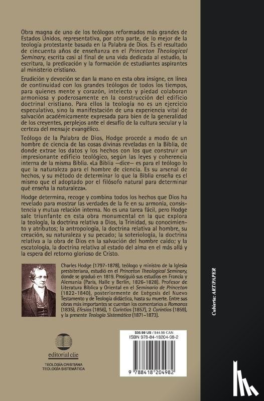 Hodge, Charles - Teologia Sistematica de Charles Hodge