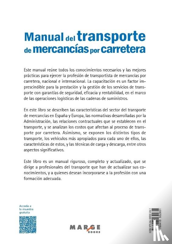 Ruiz Rodríguez, José Manuel - Manual del transporte de mercancías por carretera