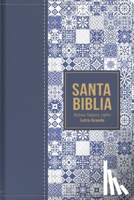 Reina Valera 1960 - Biblia Rvr 1960 Letra Grande Tamaño Manual Símil Piel Azul Oscuro(bible Rvr 1960 Large Print Handsize Leatherlike Tiles Dark Blue (Spanish Edition)
