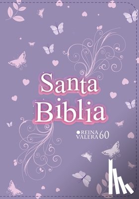 Reina Valera 1960 - Biblia Rvr 1960 Compacta Símil Piel Juvenil Mariposa Lila (Bible Rvr 1960 Compact Size Leatherlike Youth Lilac Butterfly (Spanish Edition)