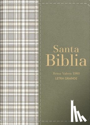 Reina Valera 1960 - Biblia Rvr 1960 Compacta Símil Piel Cuadros Verde (Bible Rvr 1960 Compact Size Leatherlike Green Checked Pattern(spanish Edition)