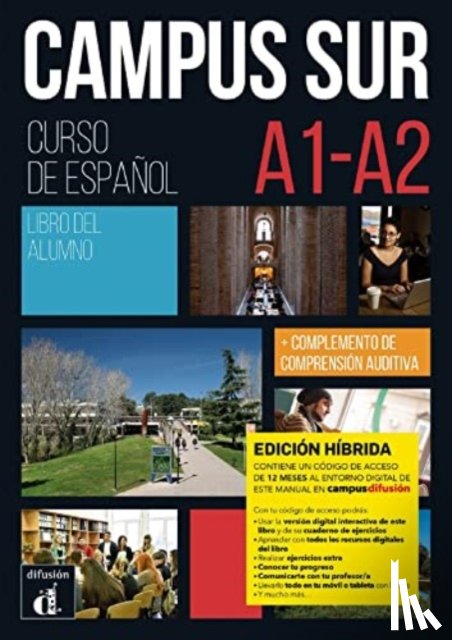 Salamanca, Pilar, Garrido, Pablo, Moreno, Teresa - Campus Sur A1-A2 - Edicion hibrida - Libro del alumno