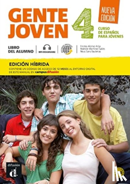  - Gente joven 4 Edición híbrida Libro del alumno