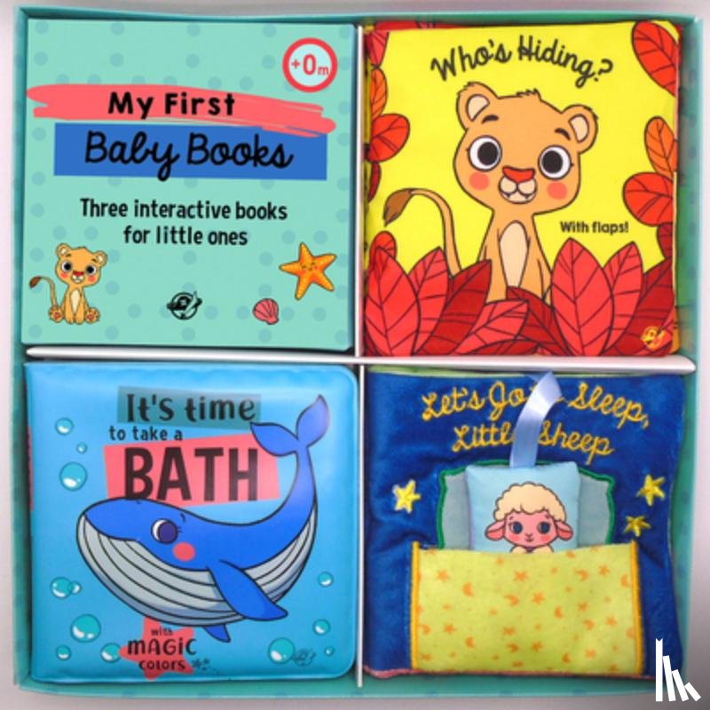 Teba, Alicia - My First Baby Books: Three Interactive Books for the Little Ones Volume 4