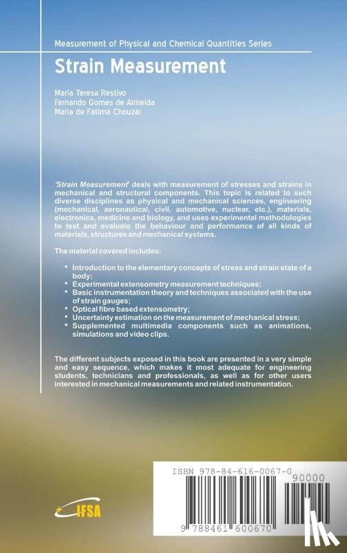 Restivo, Maria Teresa, Almeida, Fernando Gomes De, Chouzal, Maria De Fo - Strain Measurement