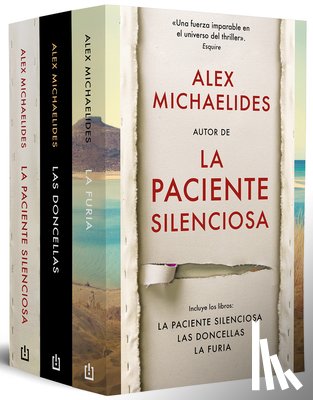 Michaelides, Alex - Pack Alex Michaelides (Contiene: La Paciente Silenciosa; Las Doncellas; La Furia) / Pack Alex Michaelides (Contains: The Silent Patient, the Maidens,