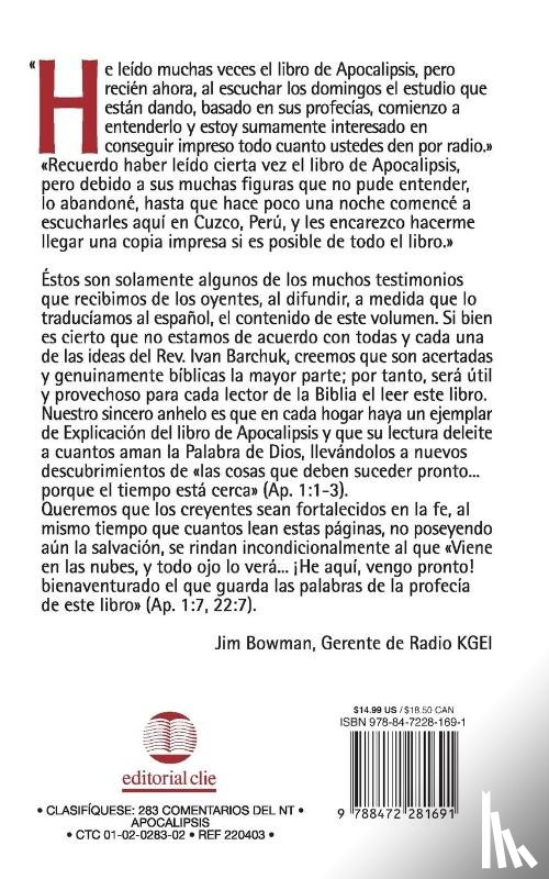 Barchuk, Ivan - Explicacion del libro de Apocalipsis