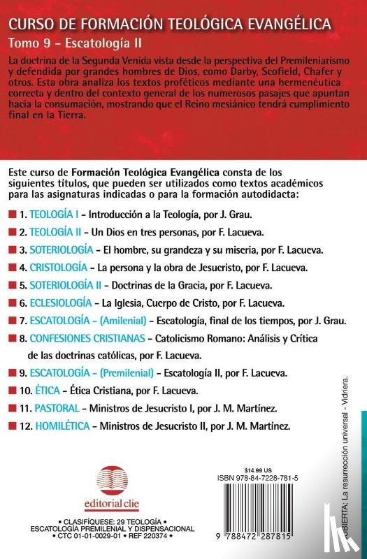 Lacueva, Francisco - Cft 09 - Escatologia II