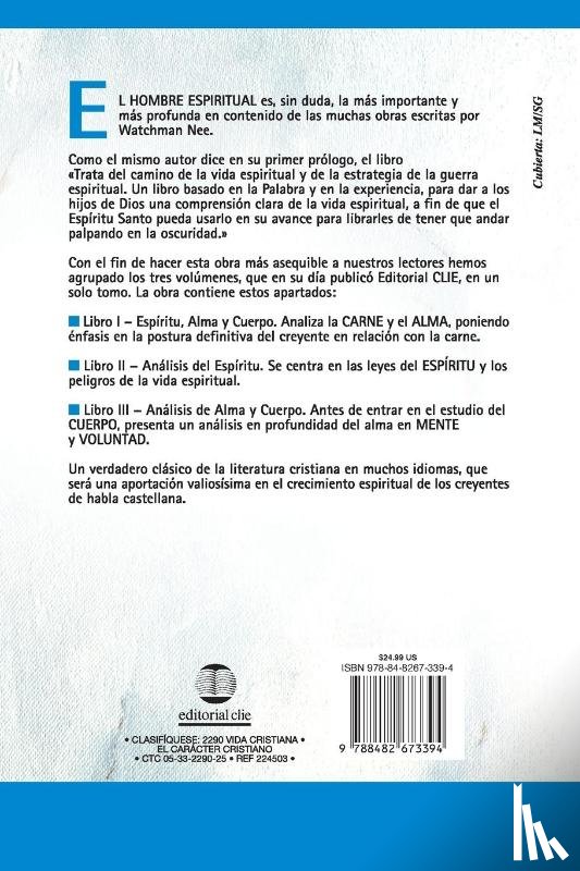 Nee, Watchman - El hombre espiritual - 3 volumenes en 1