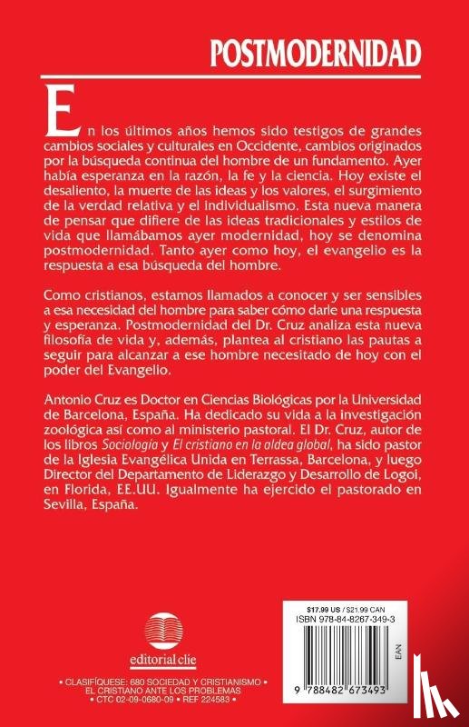 Cruz, Antonio - Postmodernidad