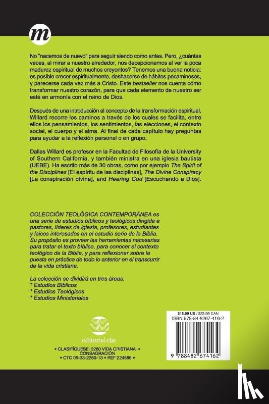 Willard, Professor Dallas - Renueva Tu Corazon