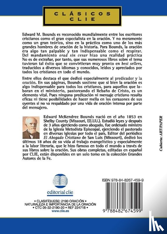 Bounds, Edward M - El Predicador Y La Oracion