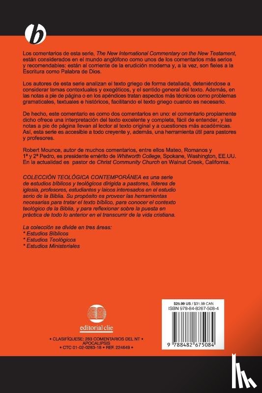 Mounce, Robert H - Comentario Al Libro del Apocalipsis