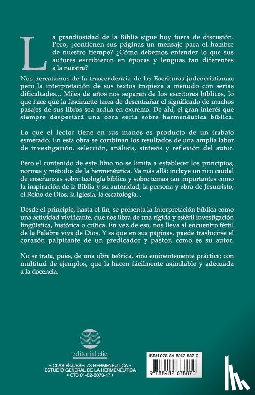Martinez, Jose M - Hermeneutica Biblica