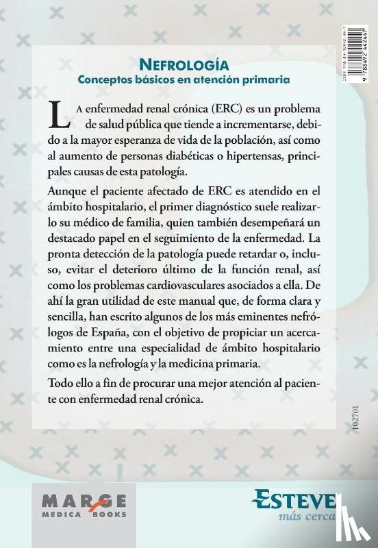 Mallafré Andruig, Josep María, González Álvarez, Mª Teresa - Nefrología. Conceptos básicos en atención primaria