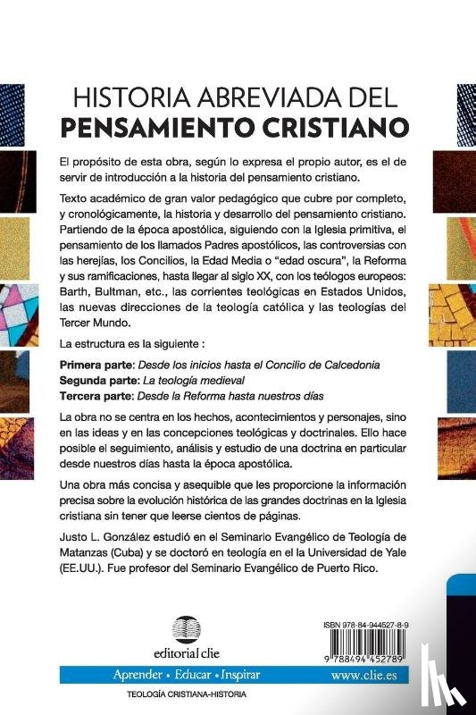 Zondervan - Historia Abreviada del Pensamiento Cristiano
