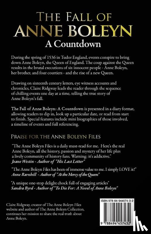 Ridgway, Claire - The Fall of Anne Boleyn