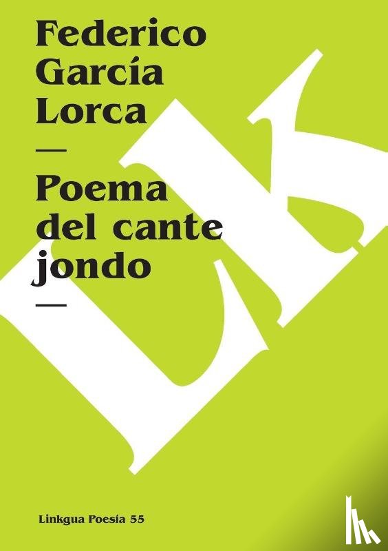 García Lorca, Federico - Poema del cante jondo