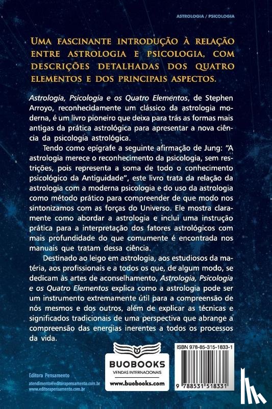 Arroyo, Stephen - Astrologia, Psicologia E Os Quatro Elementos