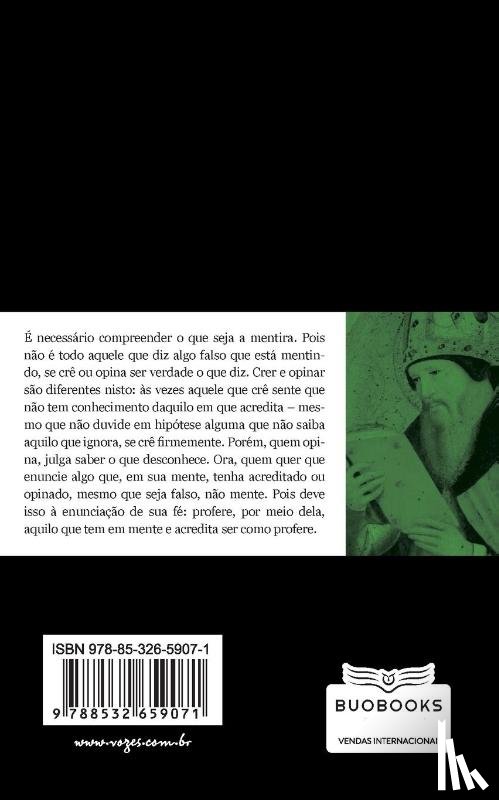 Santo Agostinho - Sobre a Mentira (edicao de bolso)