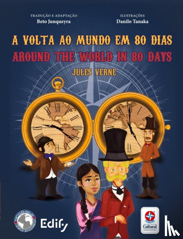 Verne, Jules - Around the world in 80 days - A volta ao mundo em 80 dias