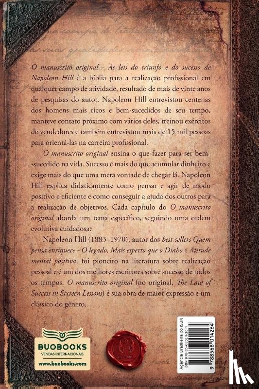Hill, Napoleon - O Manuscrito Original